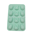 Easter Egg and Bunny Silicone Cake Mould